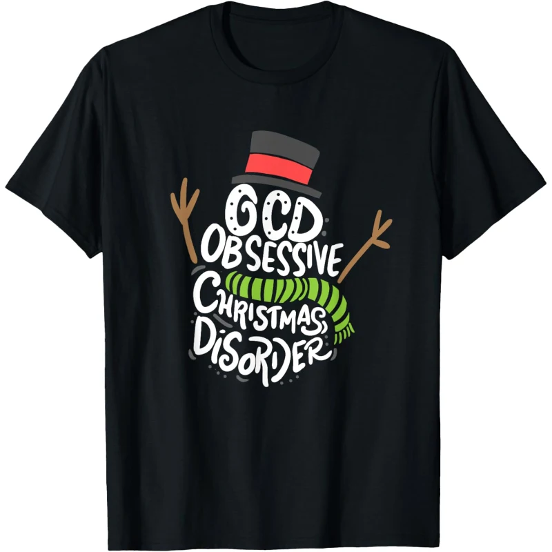 Funny OCD - Obsessive Christmas Disorder Funny Tee Christmas Gift