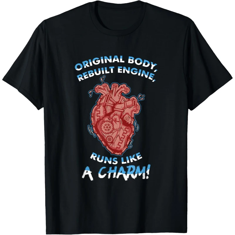 Original Body Rebuilt Engine Runs Like A Charm Funny Tee Pride Gift