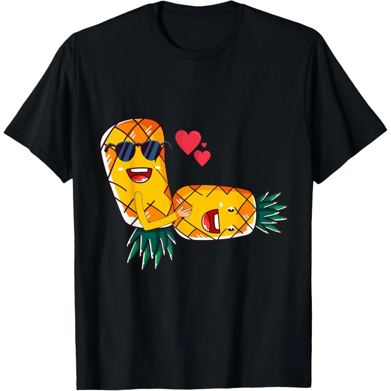 Swinger Upside Down Pineapple Having Sex Tee | Valentine's Day Gift for Couples