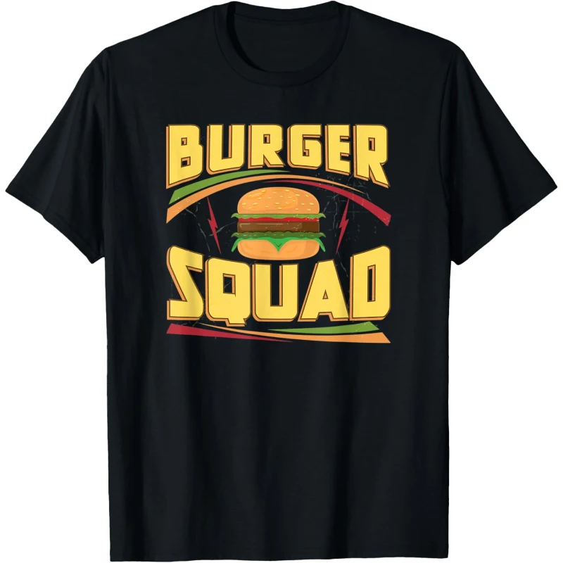 Burger Squad Cheeseburger Foodie Lover Team Tee Gift for Lovers