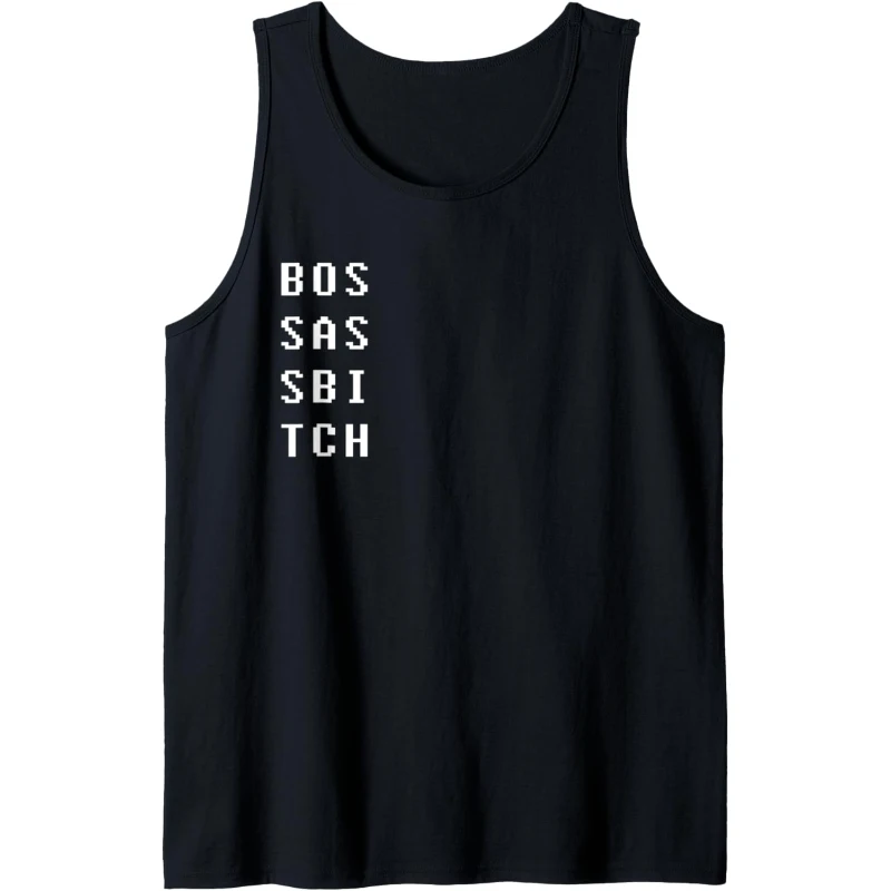 Boss Ass Bitch Independent Queen Lady Gifts Tank Top